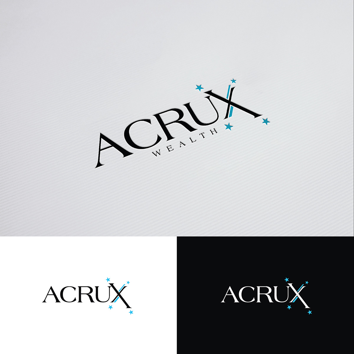 Logo-Design von KreAnts für Acrux Wealth | Design #26901997