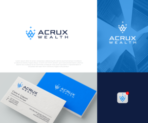 Logo Design by airborne for Acrux Wealth | Design: #26901770