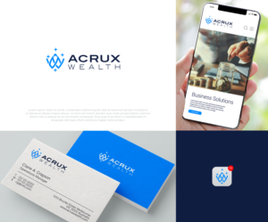 Logo Design by airborne for Acrux Wealth | Design: #26903723