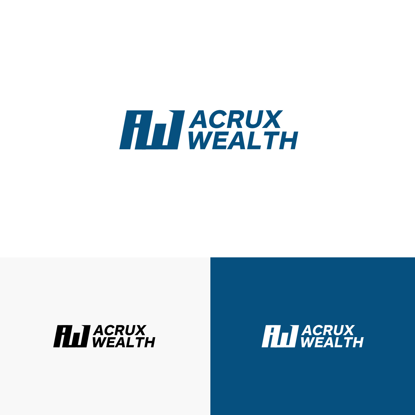 Diseño de Logo por DiLion para Acrux Wealth | Diseño #26908614