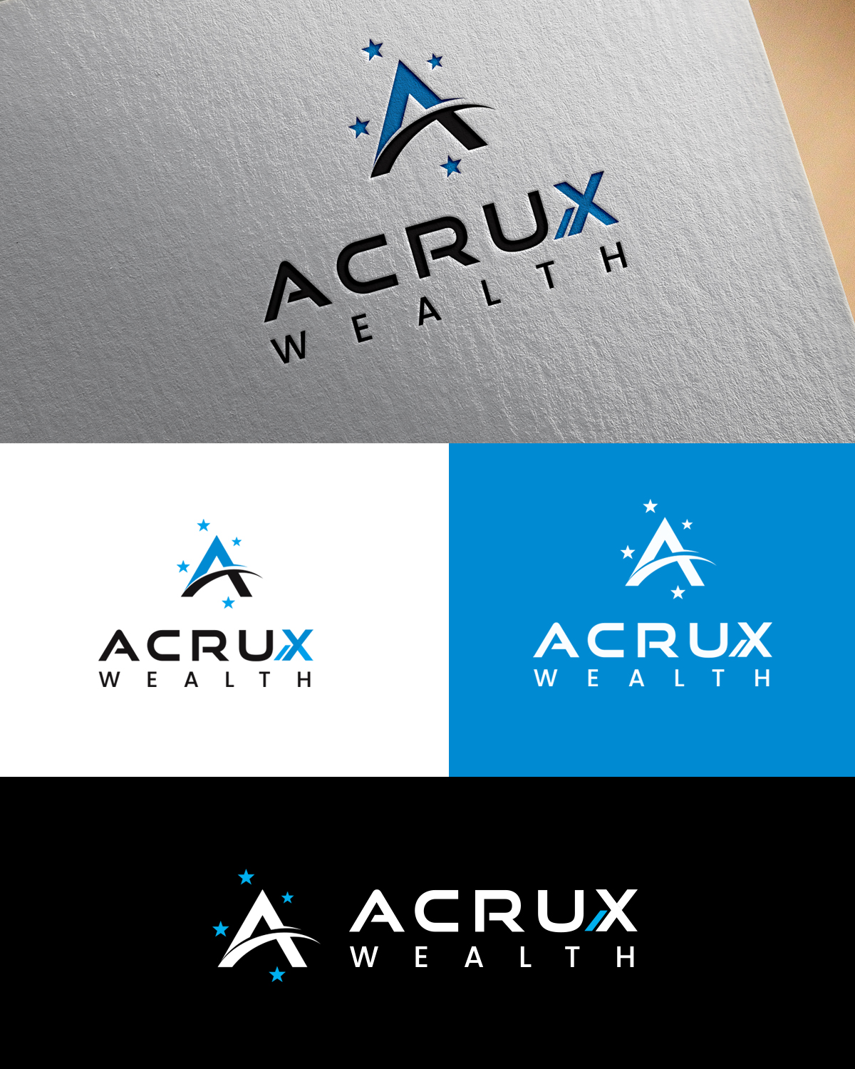 Logo-Design von Graphicsbox für Acrux Wealth | Design #26902621