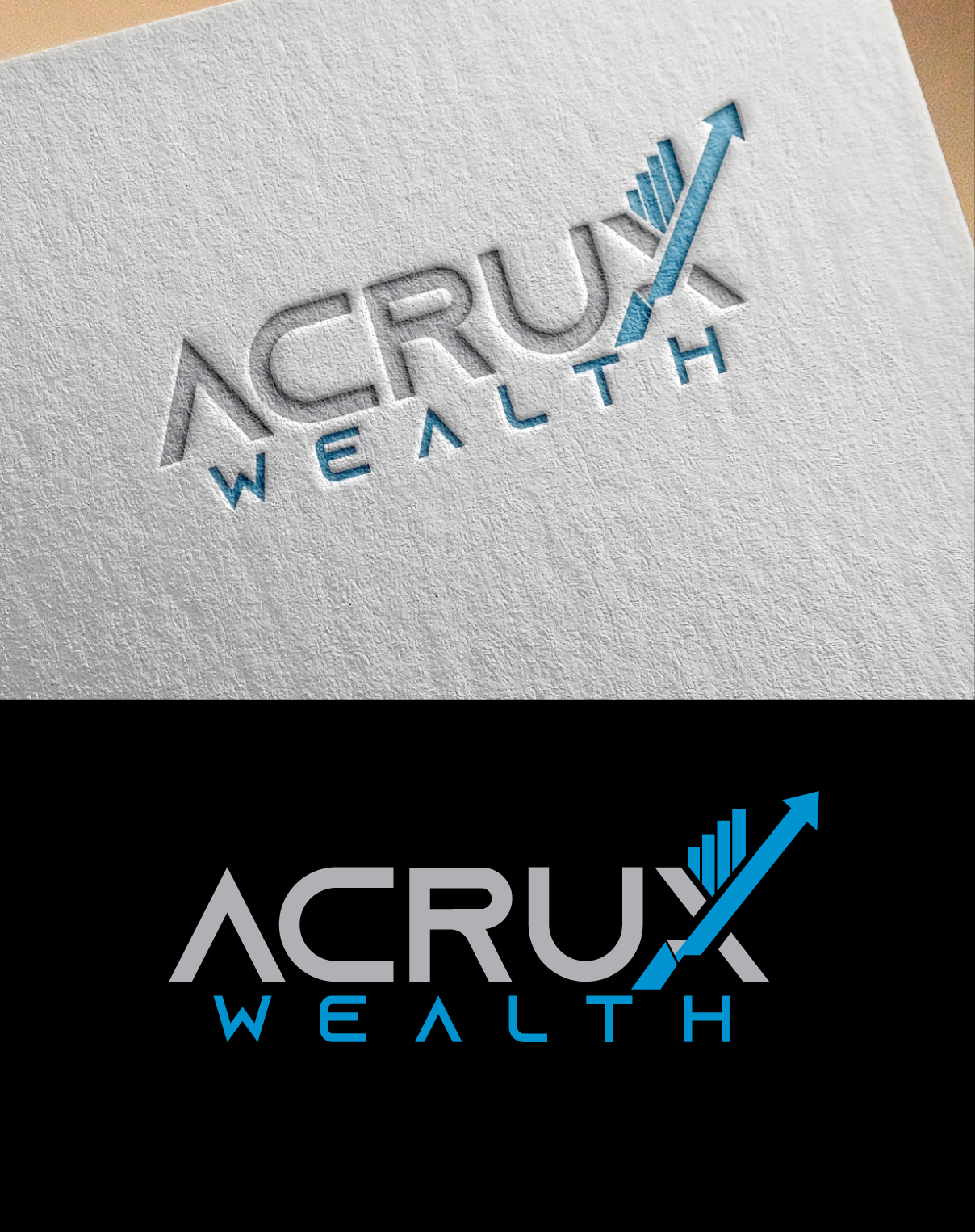 Logo Design by blue eye for Acrux Wealth | Design #26902684