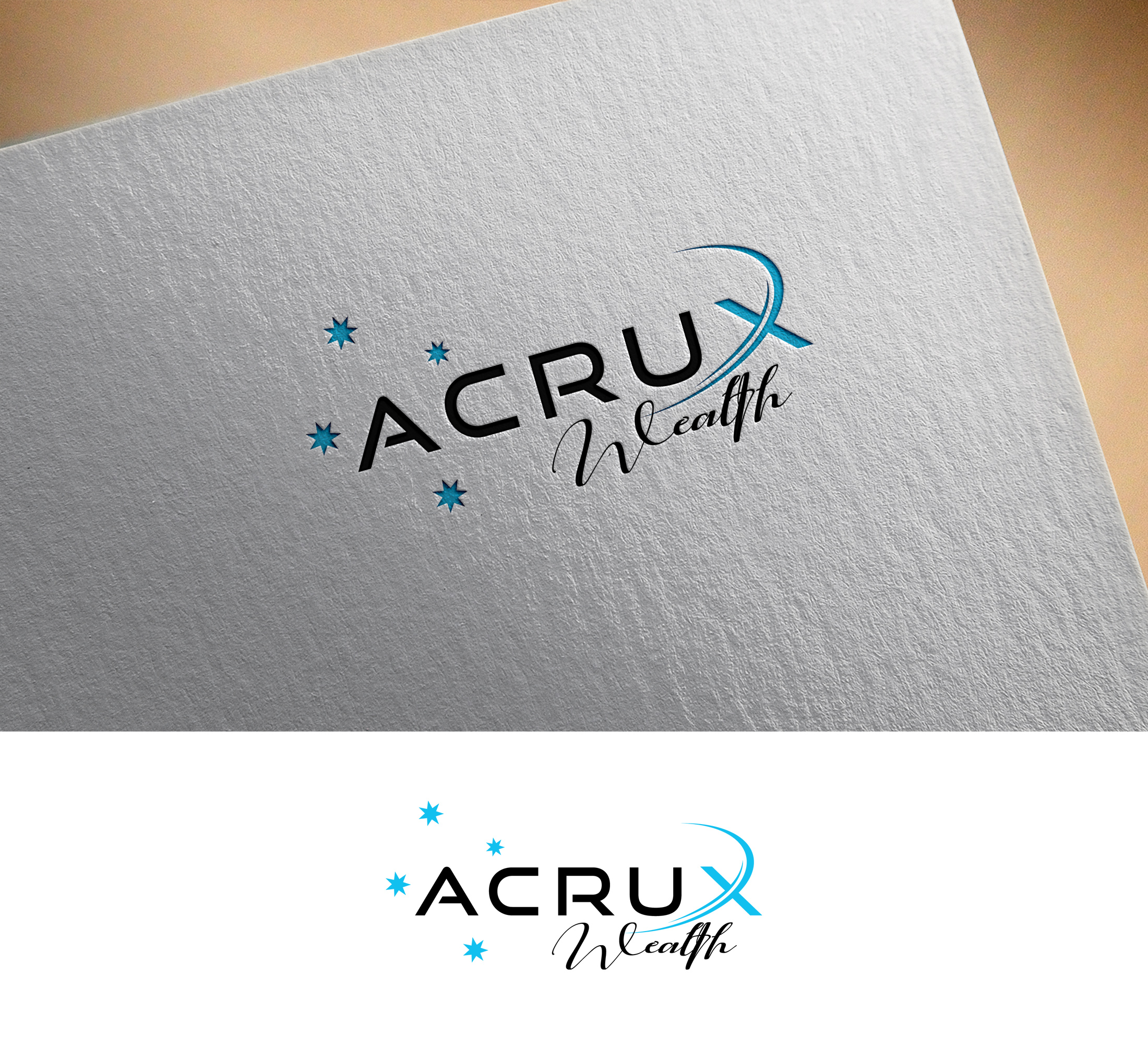 Diseño de Logo por SL Designer para Acrux Wealth | Diseño #26901281