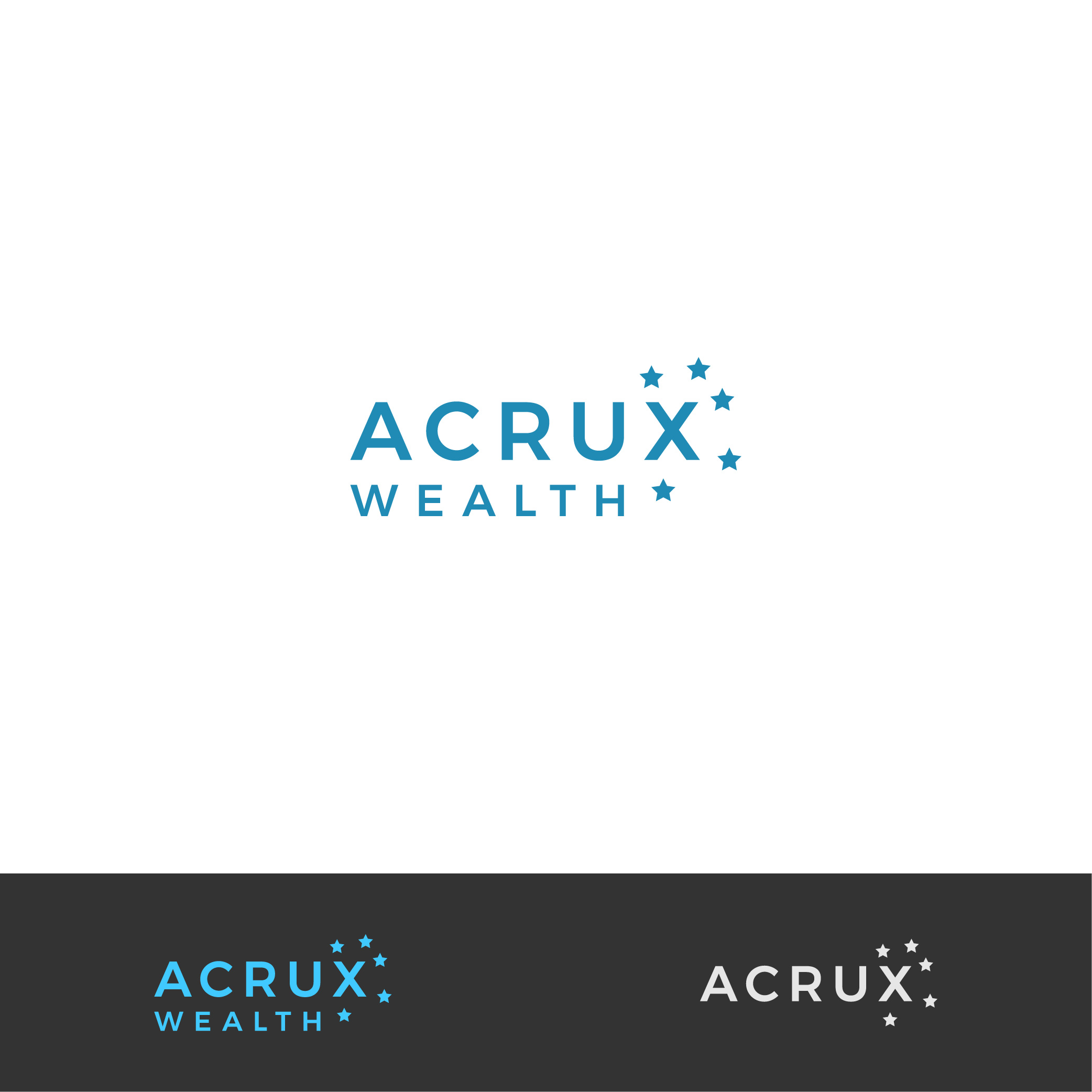 Logo Design by LaVitaBella67 for Acrux Wealth | Design #26901809