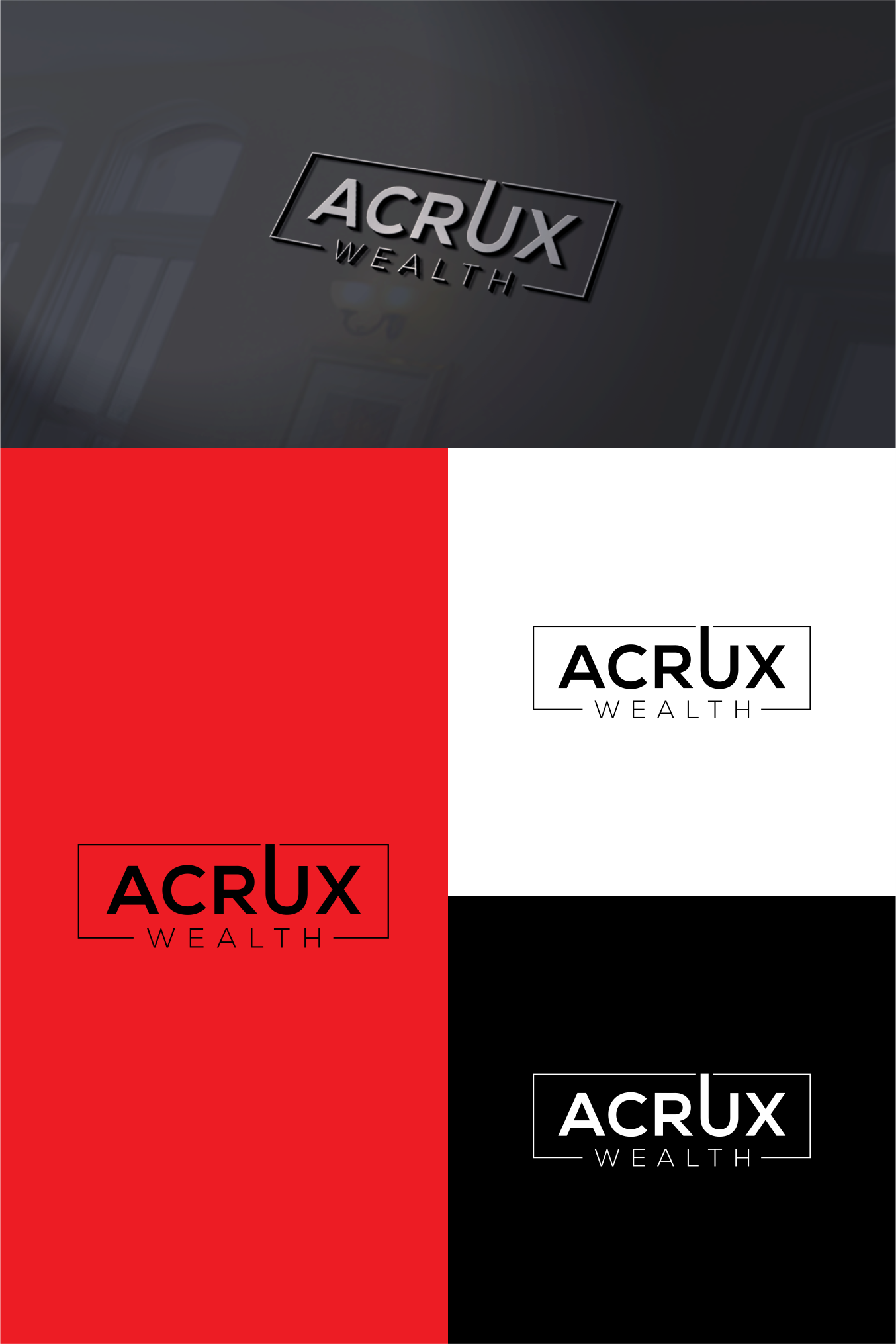 Logo Design by anak mama for Acrux Wealth | Design #26903424