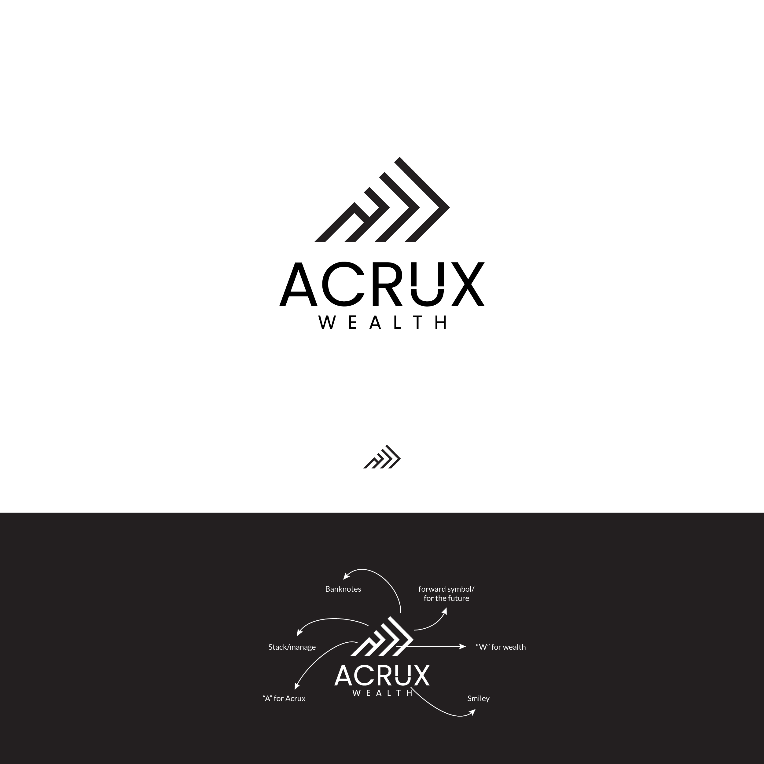 Logo Design by Yudyml for Acrux Wealth | Design #26905502