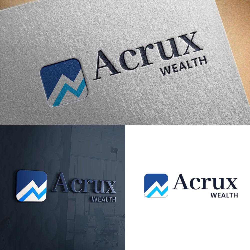 Logo Design by Suchetandesign for Acrux Wealth | Design #26905401