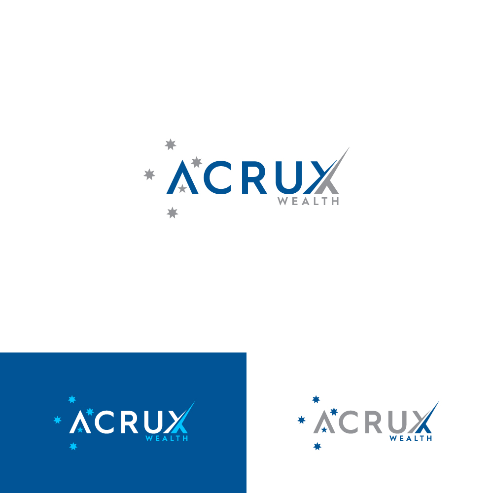 Logo Design by I designs for Acrux Wealth | Design #26901672