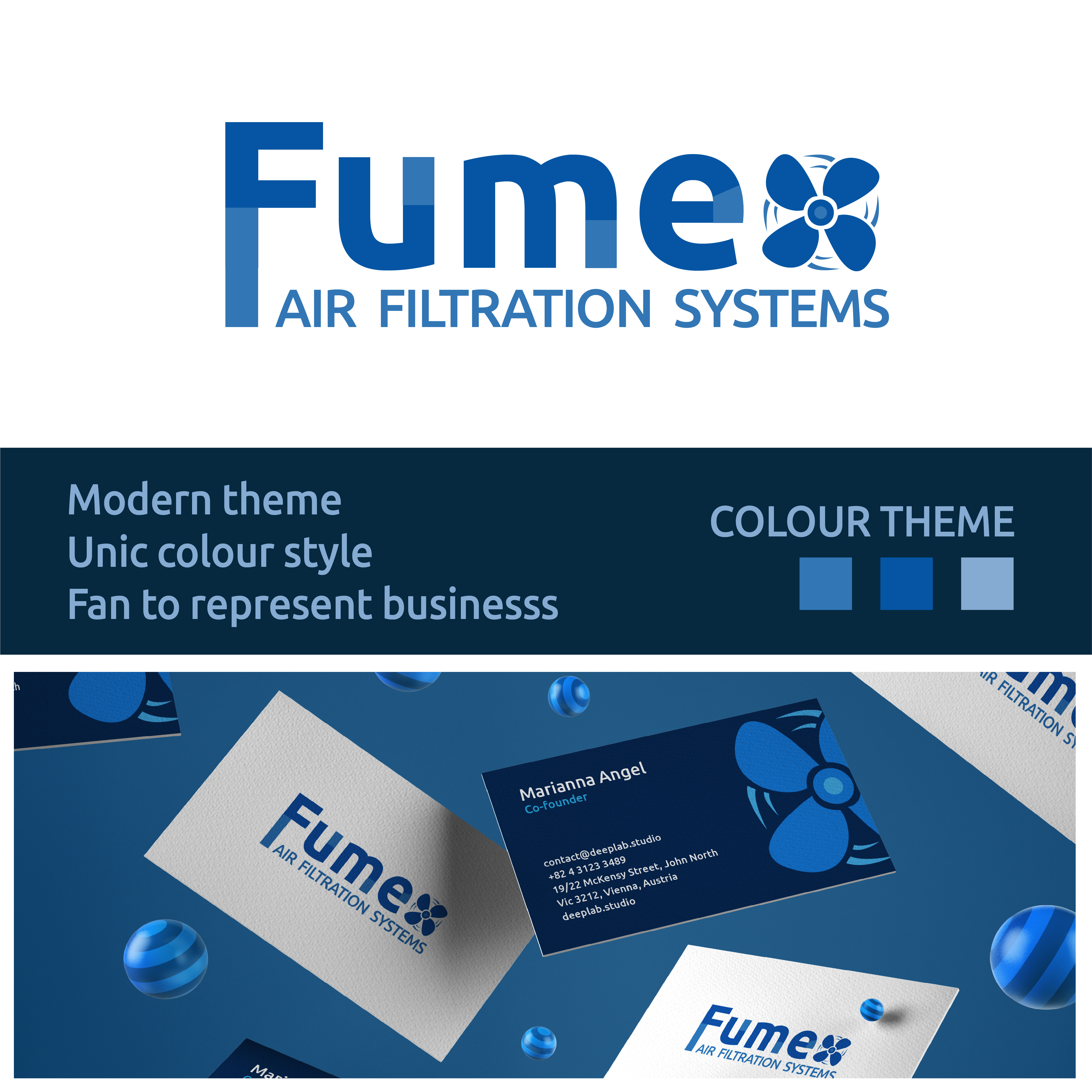 Logo Design by Viraj Patil for Fumex, Inc | Design #26914367