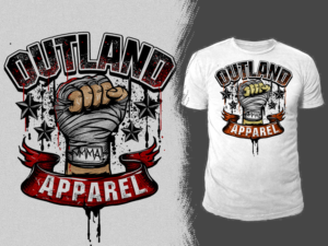 Outland Apparel Company needs edgy yet not over the top T-shirt design, | T-Shirt-Design von Falih A