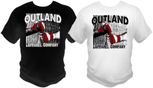 Outland Apparel Company needs edgy yet not over the top T-shirt design, | T-Shirt-Design von bacujkov