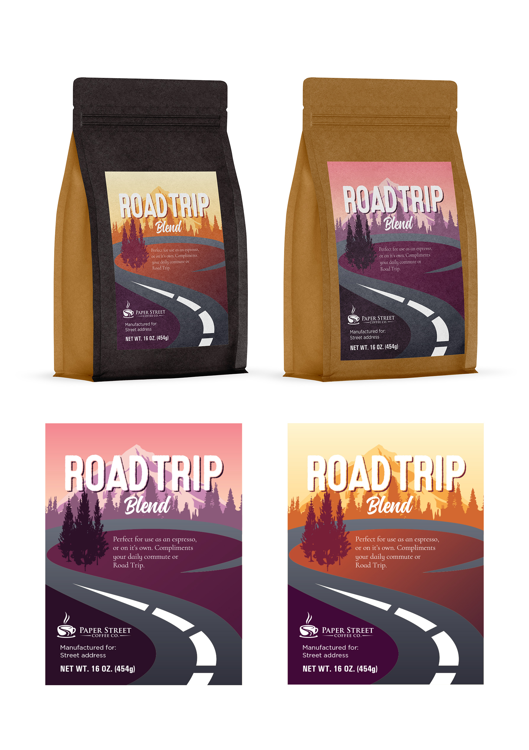 Diseño de Etiqueta por Sergio Coelho para Paper Street Coffee Company | Diseño #26890202