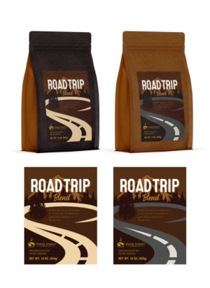 Label Design by Sergio Coelho for Paper Street Coffee Company | Design: #26890343