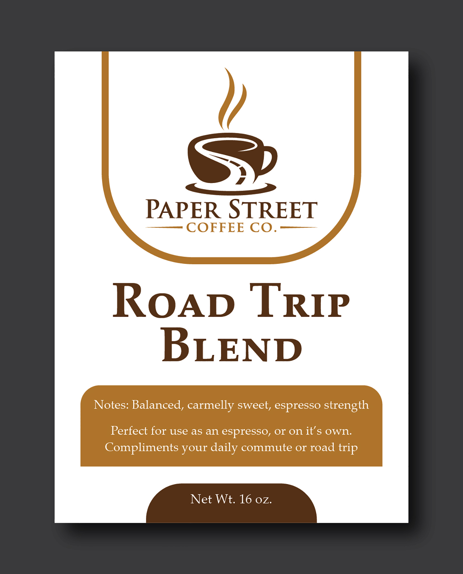 Diseño de Etiqueta por Deziners Zone para Paper Street Coffee Company | Diseño #26884246