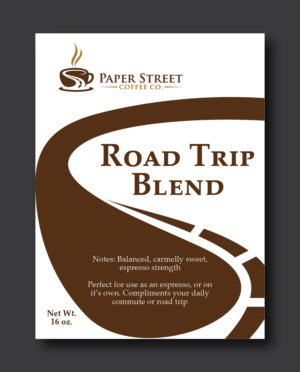 Label Design by Deziners Zone for Paper Street Coffee Company | Design: #26884254