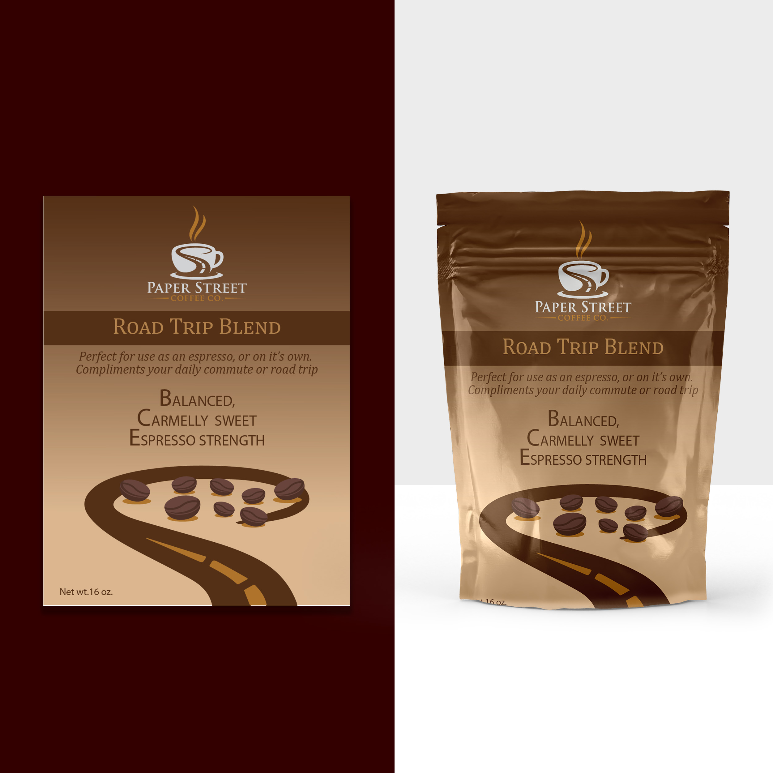 Etikett-Design von RubelRir für Paper Street Coffee Company | Design #26890338