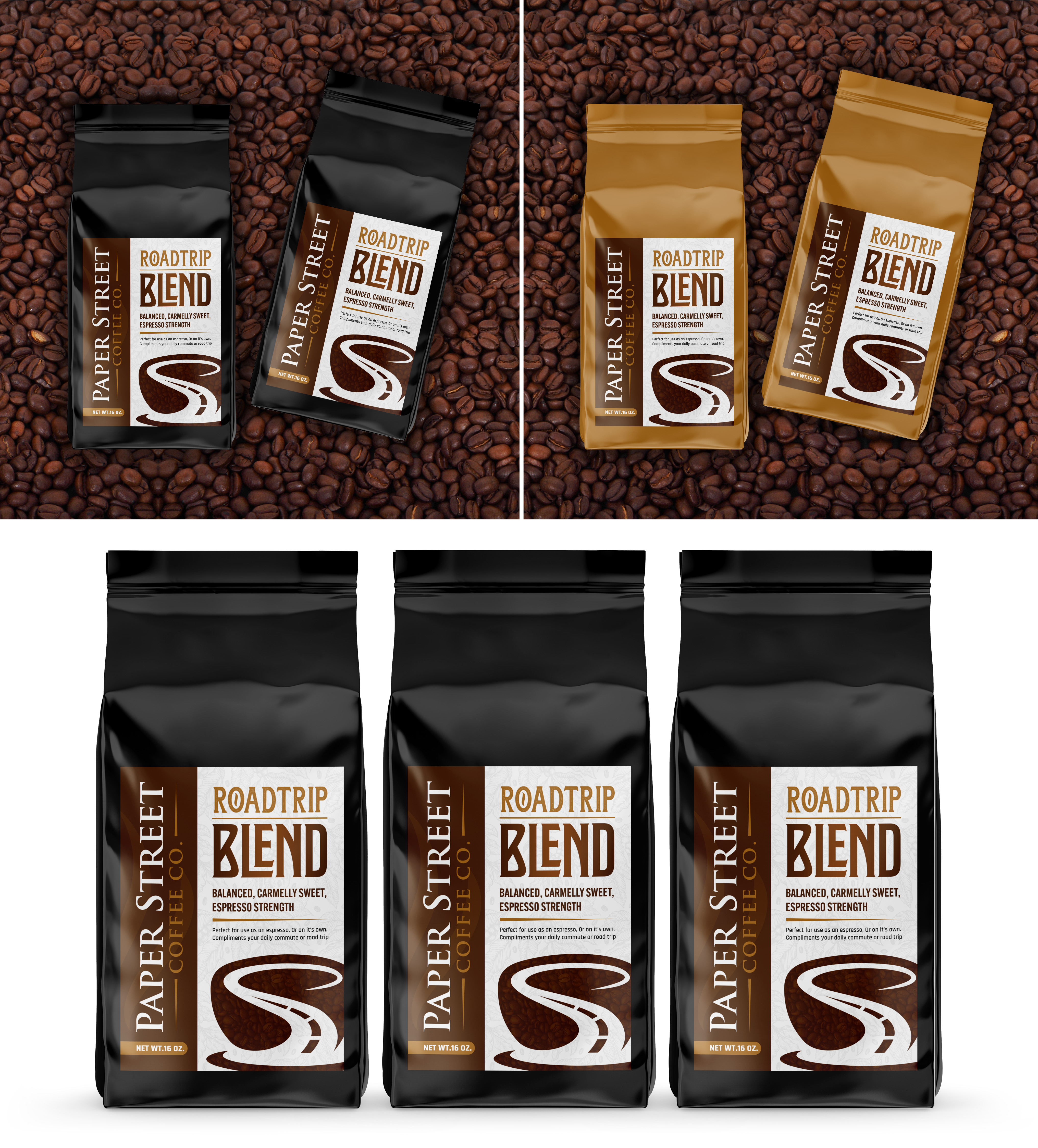 Diseño de Etiqueta por SAI DESIGNS para Paper Street Coffee Company | Diseño #26888562