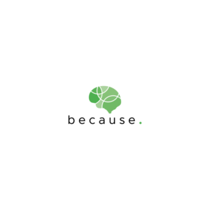 because. | Logo Design by Gaurldia