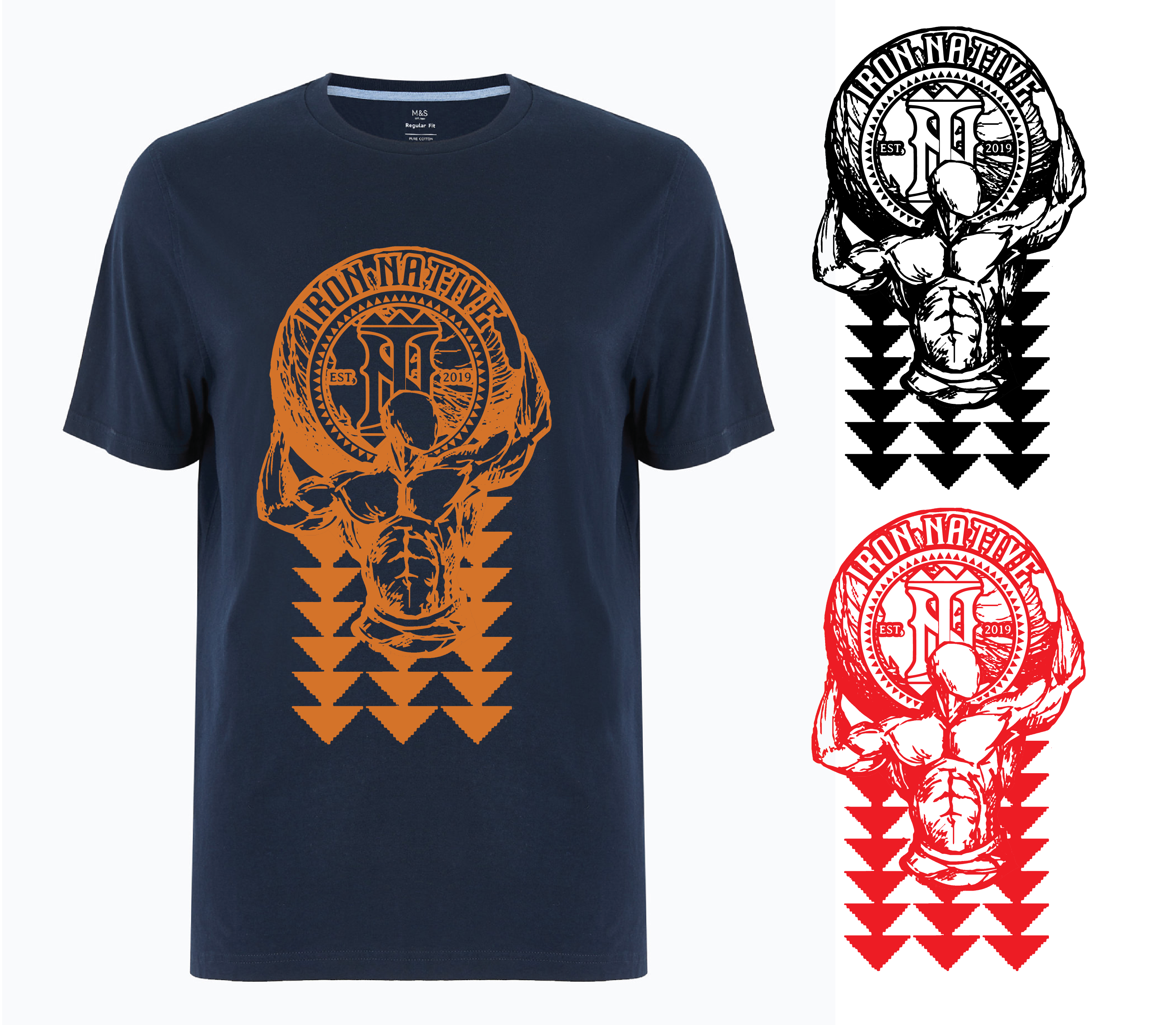 T-shirt Design by D-experts360 for Iron Native LLC | Design: #26926926
