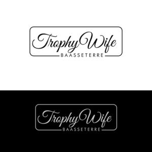 "Trophy Wife" and underneath the port name of "Basseterre" | Logo Design by NILDesigns