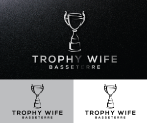 "Trophy Wife" and underneath the port name of "Basseterre" | Logo Design by Dot Design 3