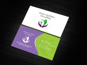 Business Card- Occupational Therapist | Diseño de Tarjeta de Presentación por Blue Sparrow