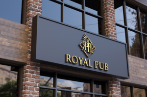 Royal Pub | Logo Design by makerlogoz