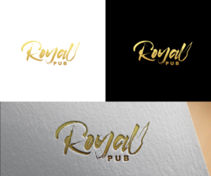 Royal Pub | Logo Design by uitaki