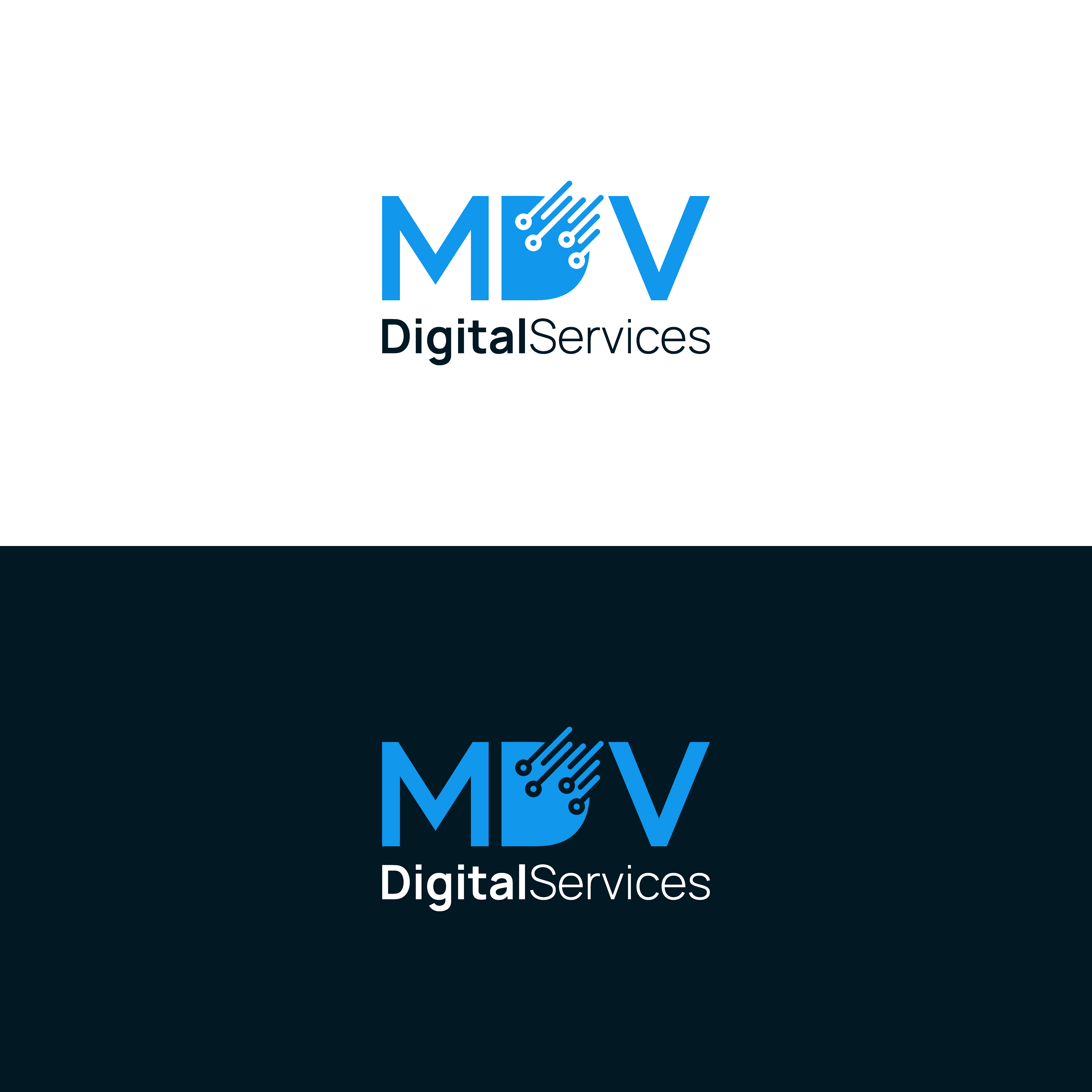 Logo Design by Xler8brain for MDV Digital Services | Design #26886081