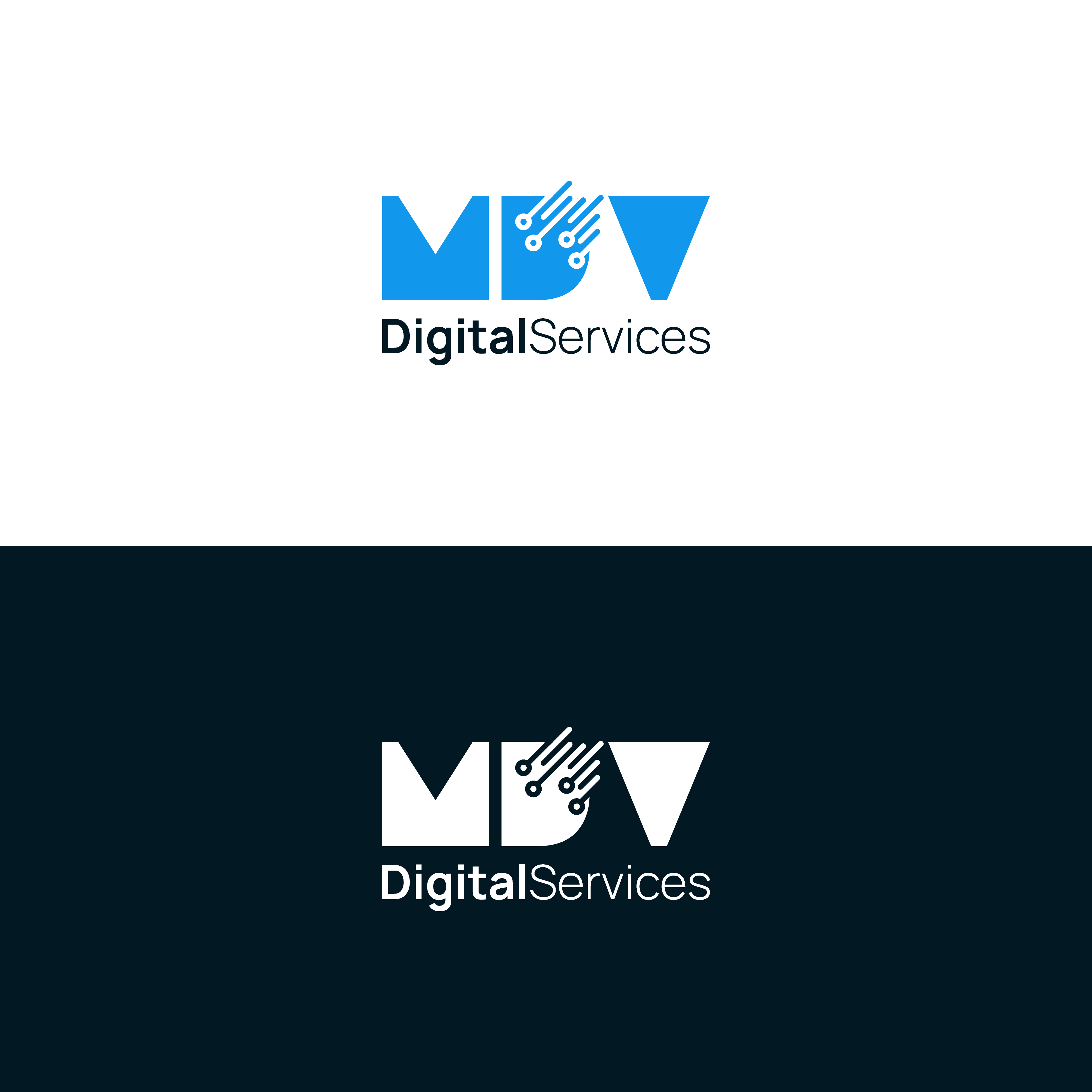 Logo Design by Xler8brain for MDV Digital Services | Design #26886099