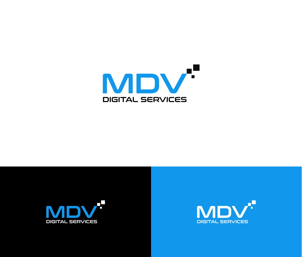 Logo Design by Riaper for MDV Digital Services | Design #26888123