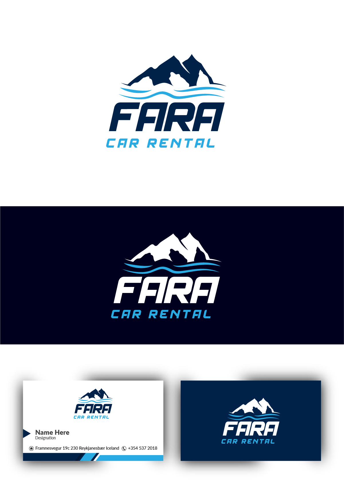 Logo Design by Deziners Zone for Fara ehf | Design #26890077