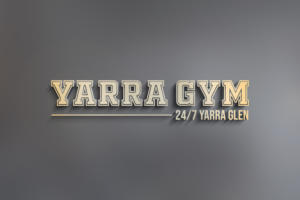 Yarra Gym,  24/7 Yarra Glen | Logo Design by Locke+