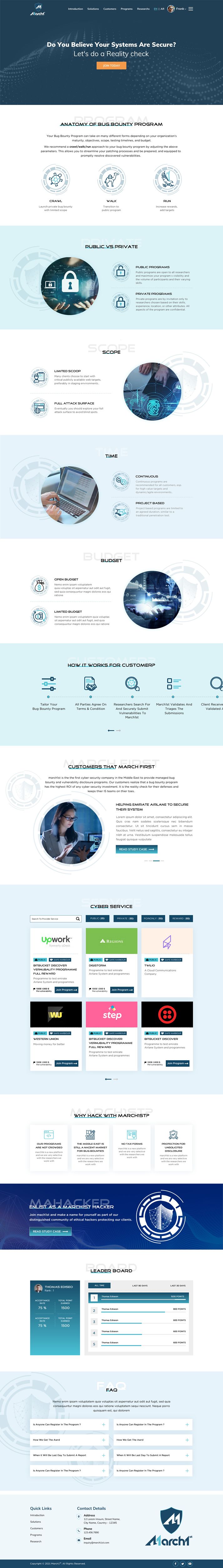 Web Design by Sbss for march1st | Design #26894993