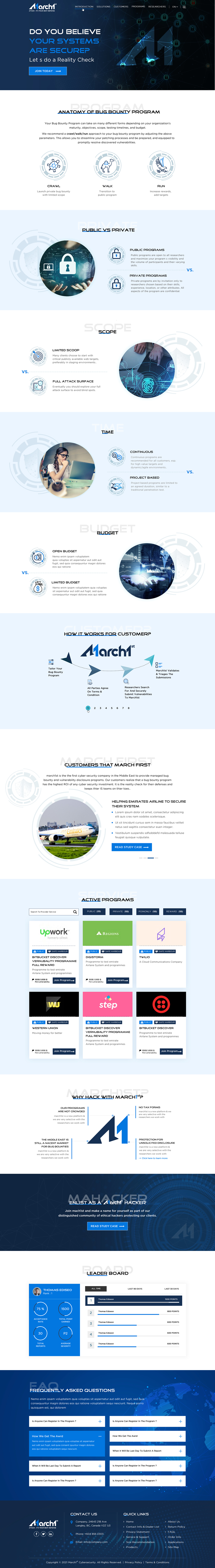 Web Design by Sbss for march1st | Design #26996724