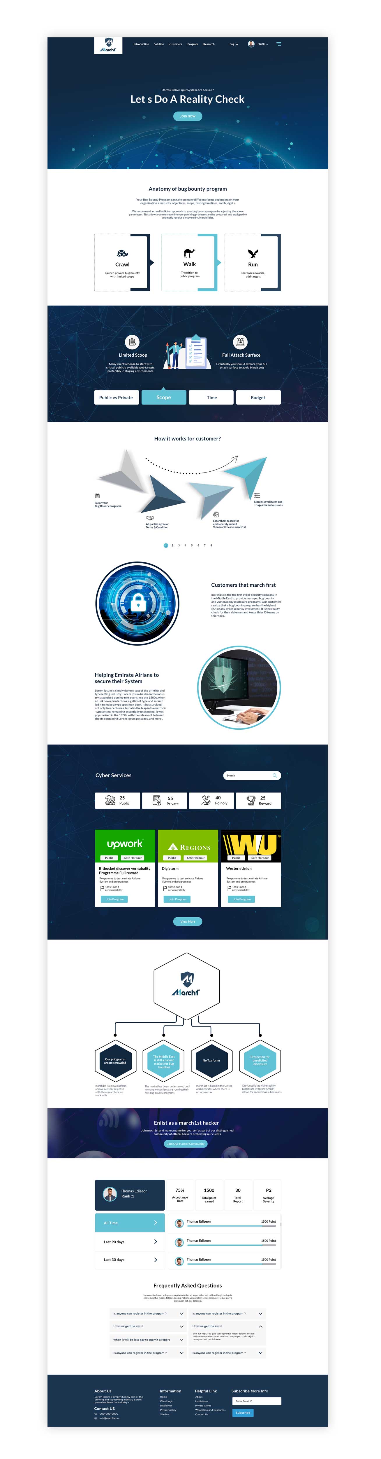 Diseño Web por lemosys infotech para march1st | Diseño #26950453