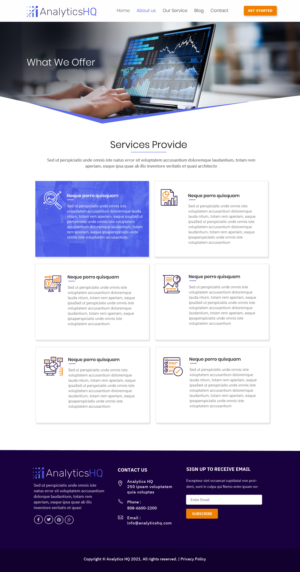 Web Design by Blue Sparrow for Open Source Systems, LLC | Design: #26969496