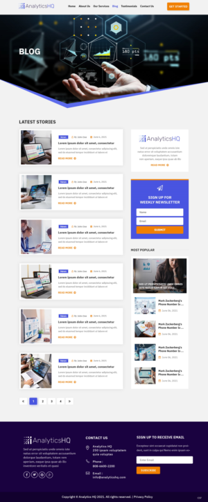 Web Design by pb for Open Source Systems, LLC | Design: #26889245