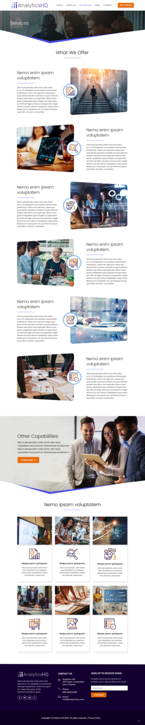 Web Design by pb for Open Source Systems, LLC | Design #26995581
