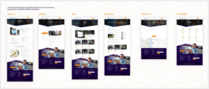 Internal Web Pages for Analytics HQ | Web Design by WebPixel