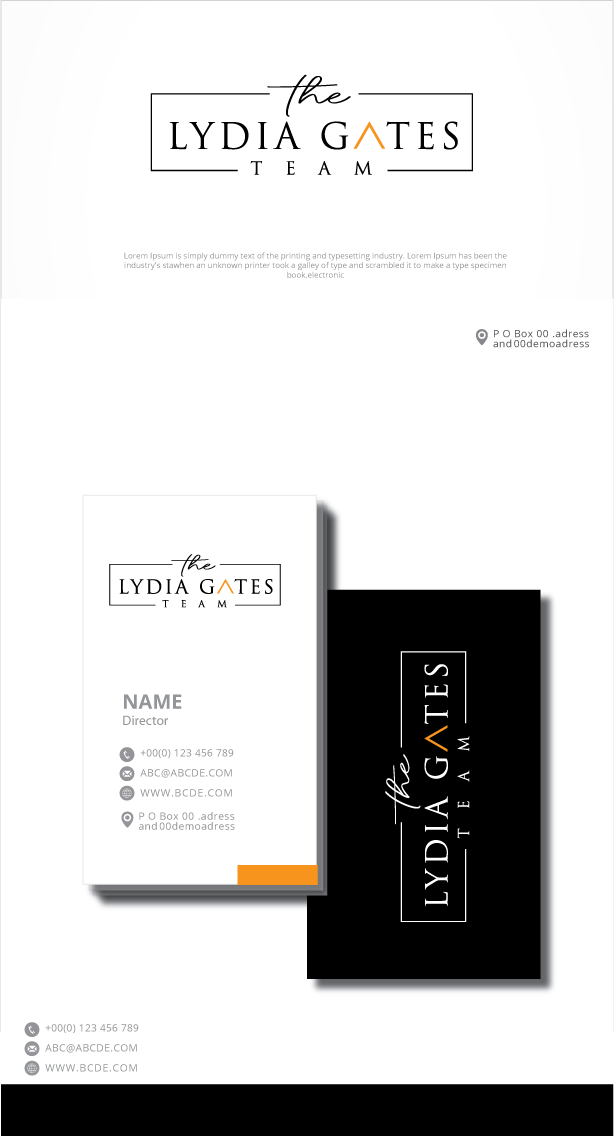 Logo-Design von graphicevolution für Lydia O. Gates, PA | Design #26883876