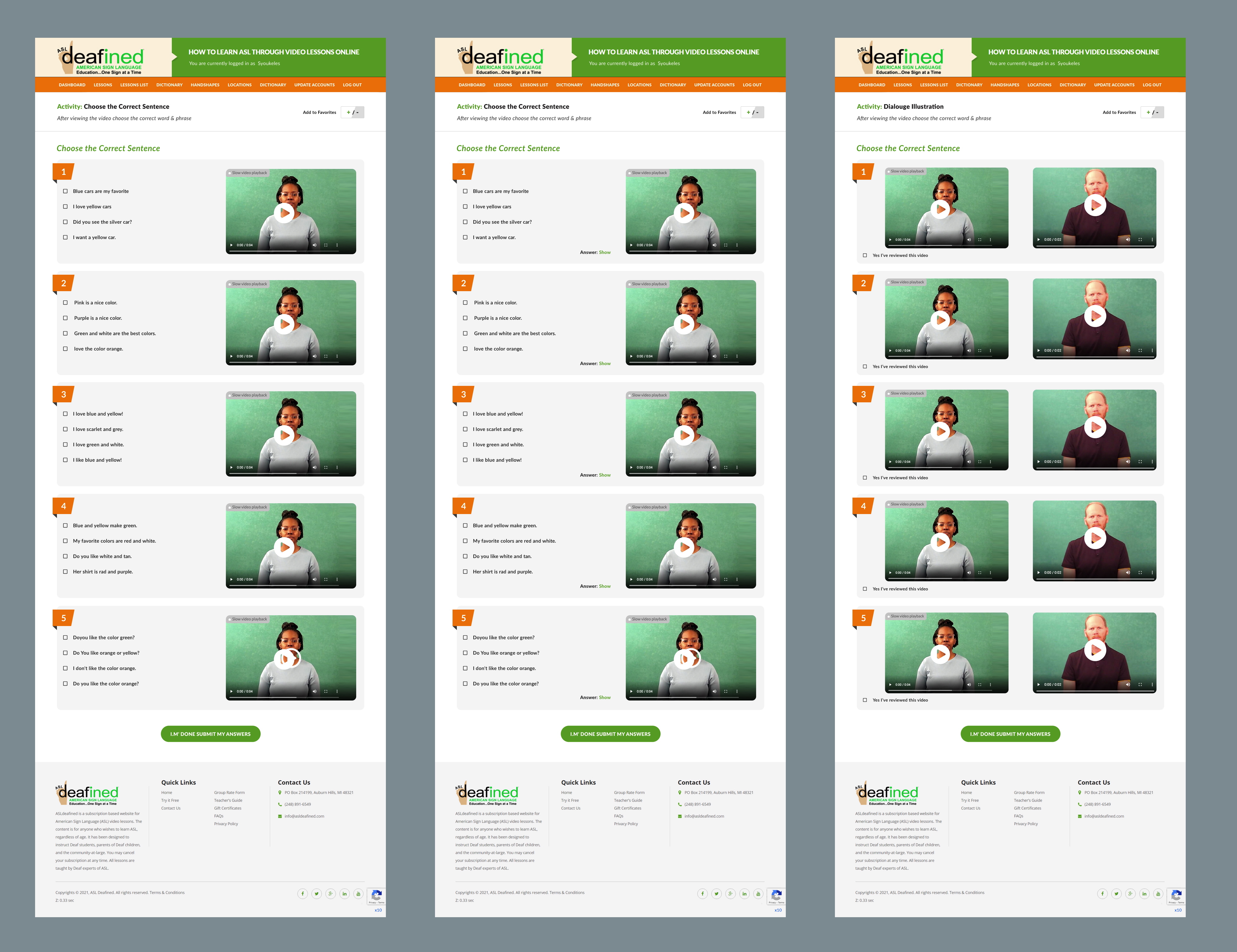 Web-Design von pb für ASLdeafined | Design #26895026