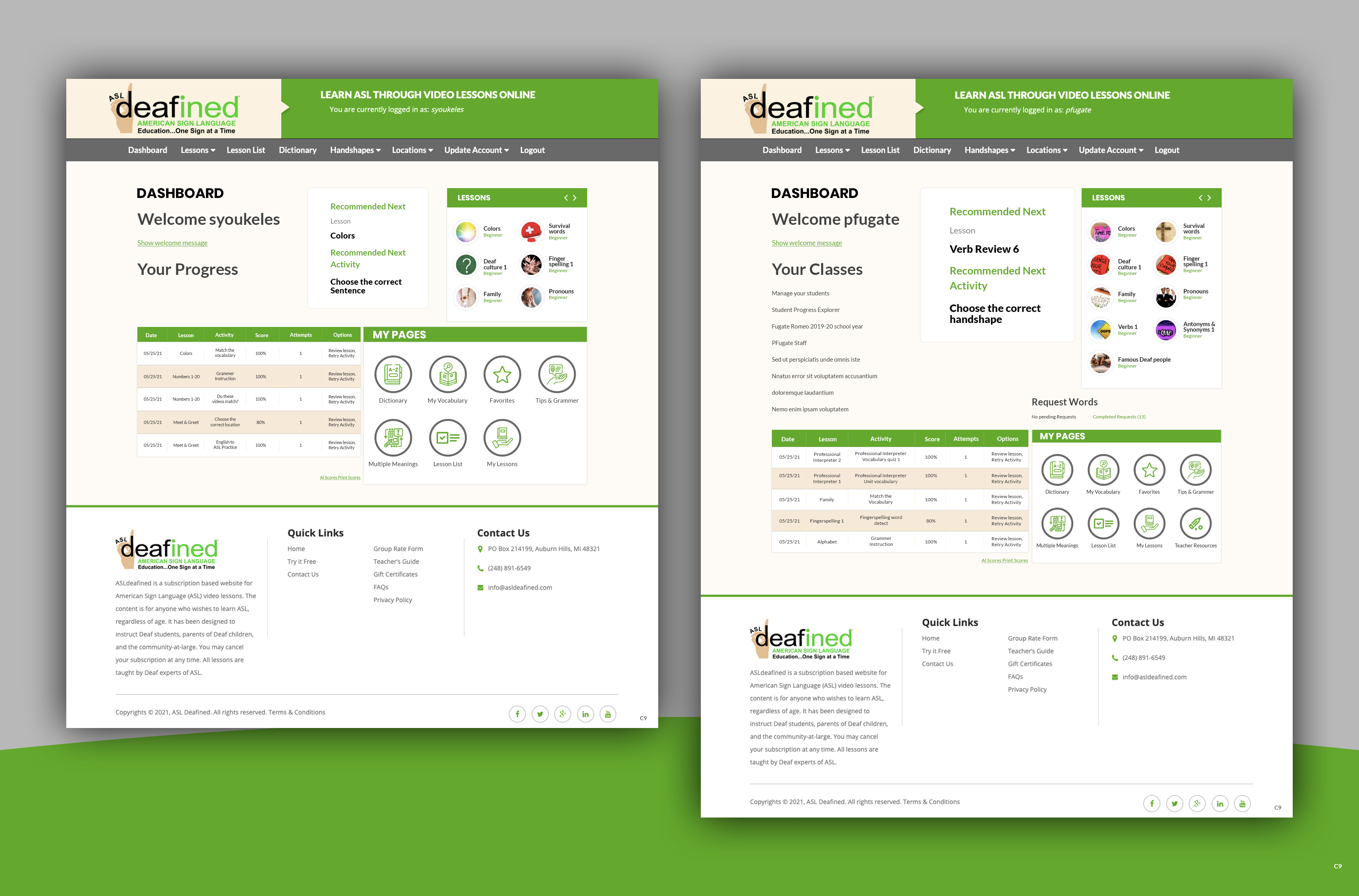 Web Design par pb pour ASLdeafined | Design #26972584