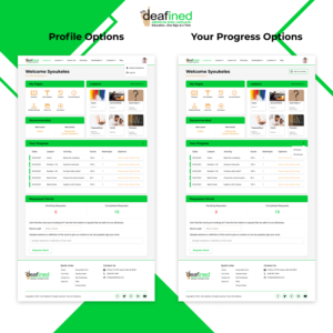 Web Design by Taufik H for ASLdeafined | Design: #26945194