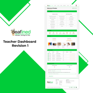 Web Design by Taufik H for ASLdeafined | Design: #27034893