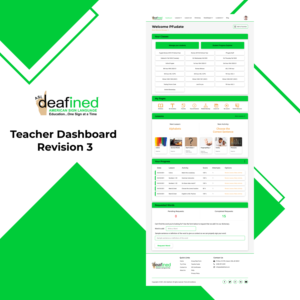 Web Design by Taufik H for ASLdeafined | Design: #27034894