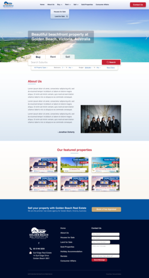 Web Design by deftlysimple for this project | Design #26890017