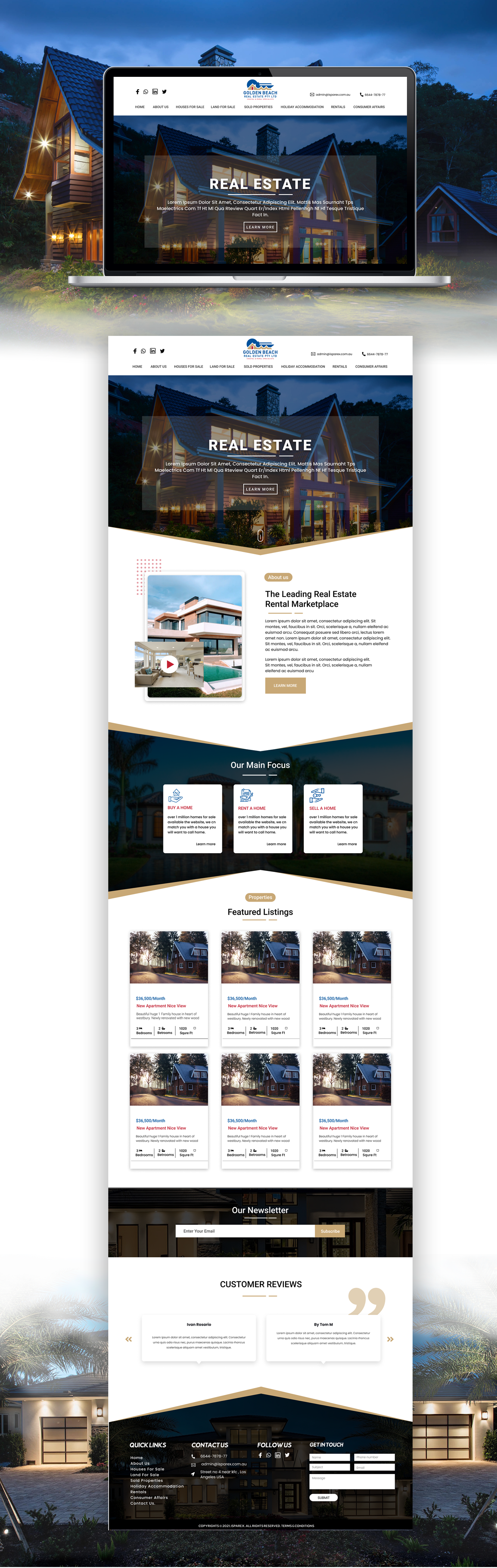 Web Design by Adeel Rahman for this project | Design #26887258