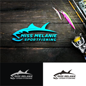 Miss Melanie or Miss Melanie Sportfishing | Diseño de Logo por Donan Rockezz