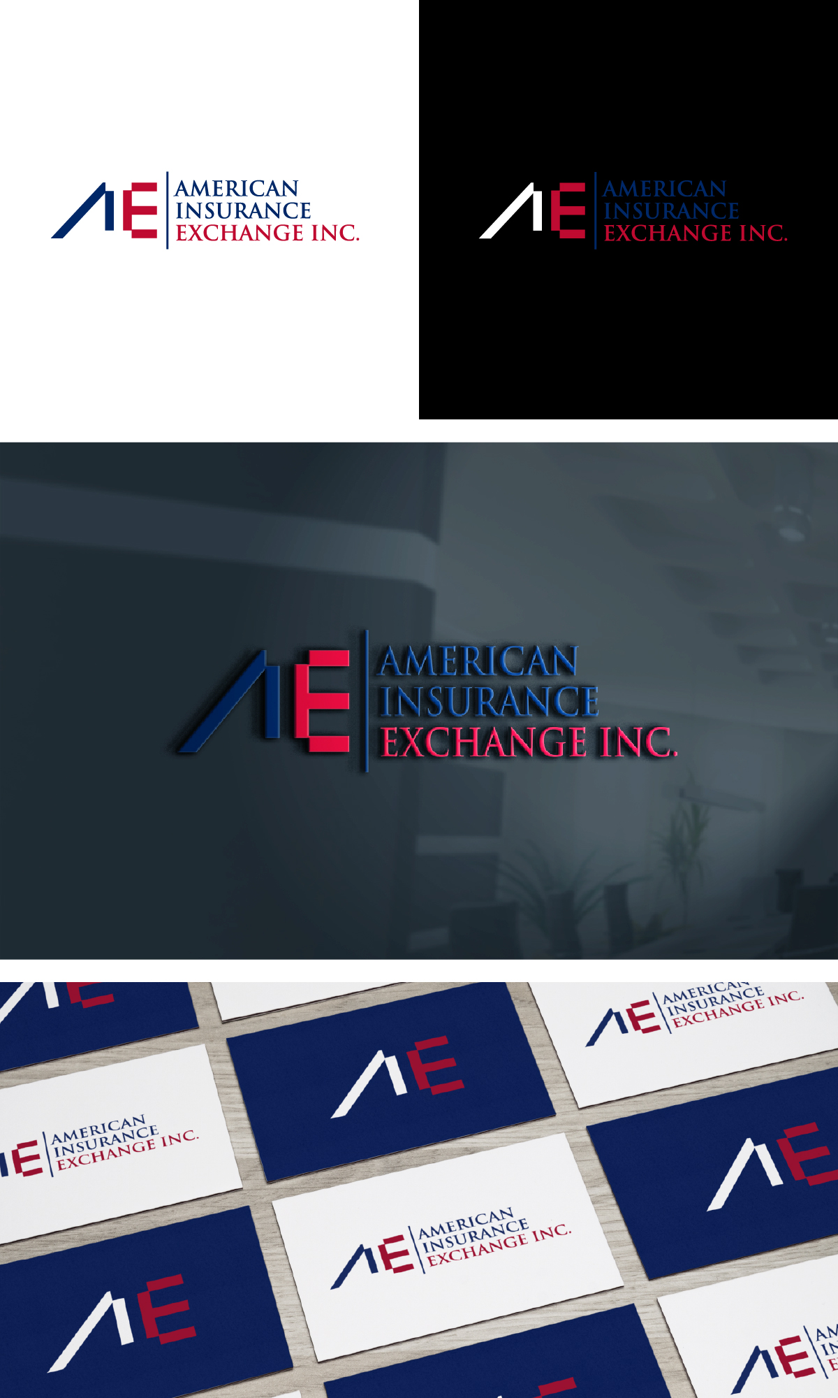 Logo Design by sangeloenriquez for American Insurance Exchange, Inc. | Design #26885826